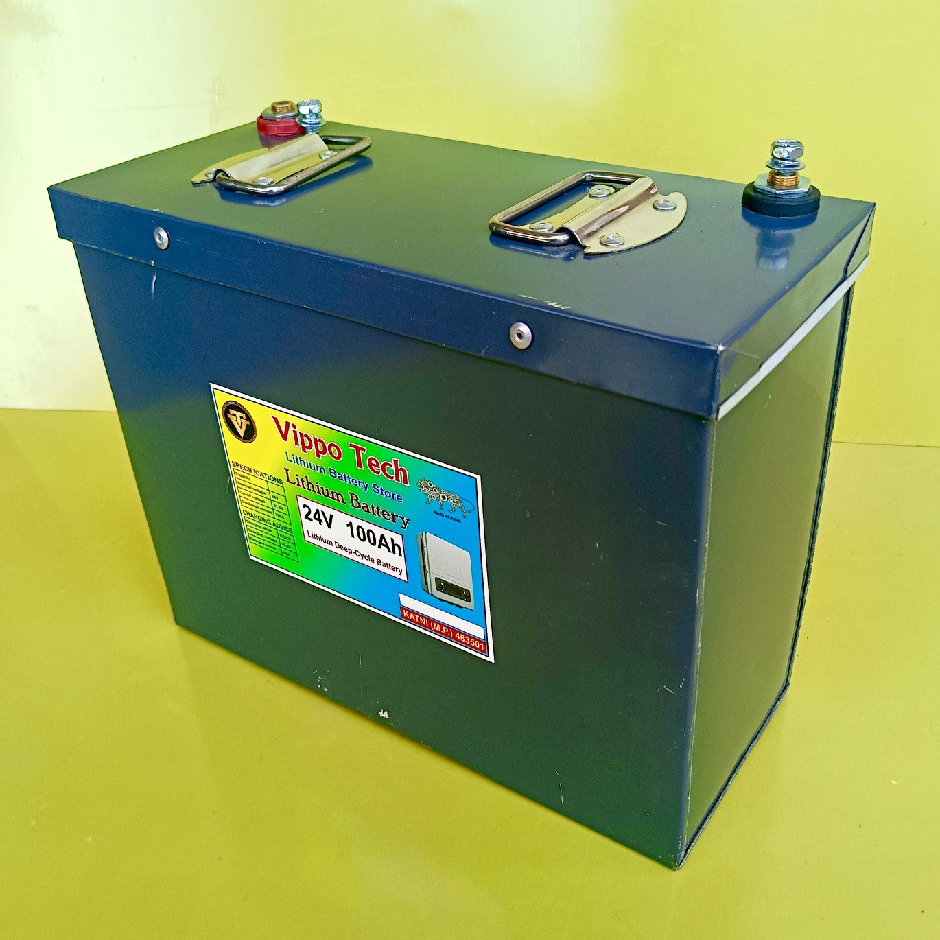 24V 100Ah Grade A Lifepo4 Battery