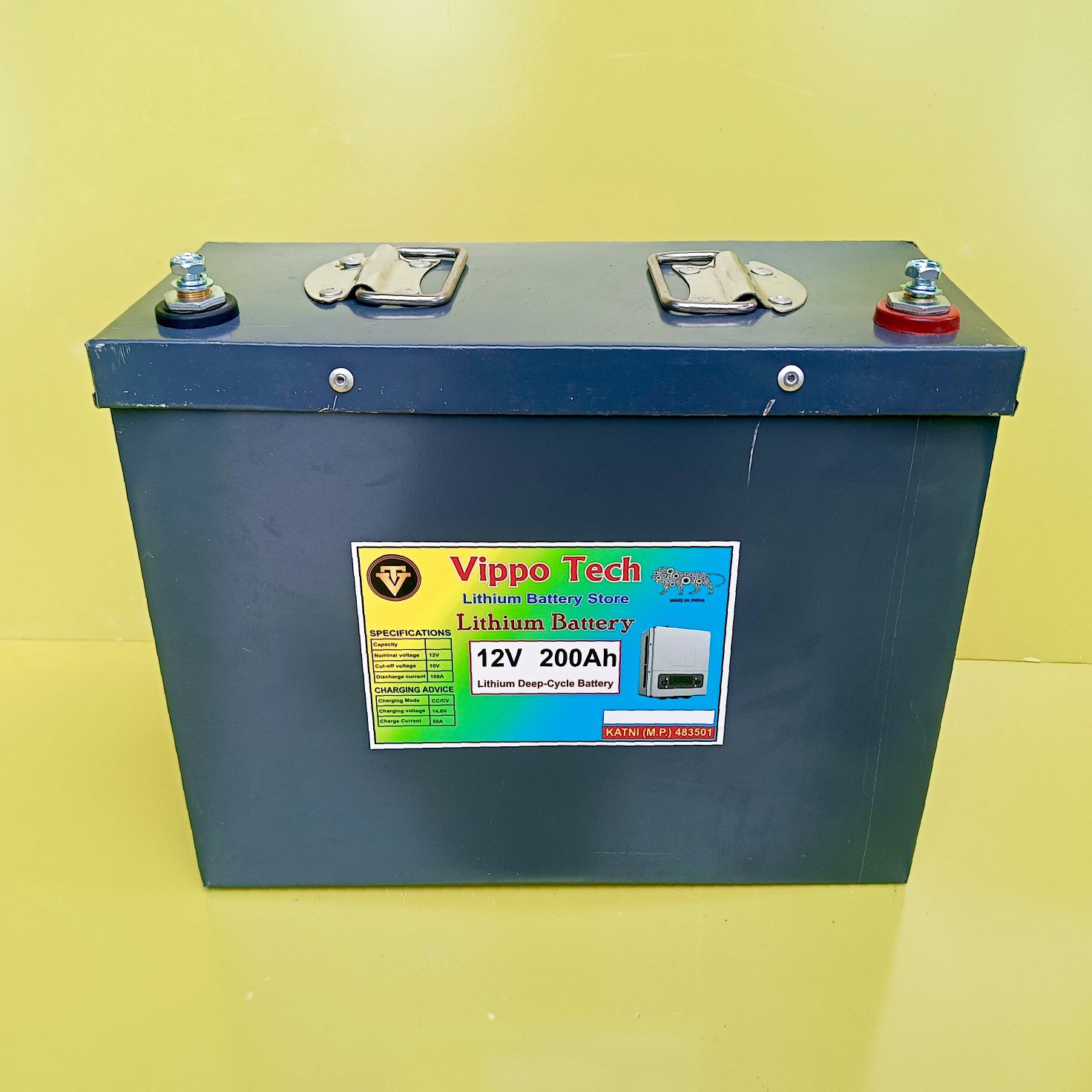 12V 200Ah Grade A Lifepo4 Battery