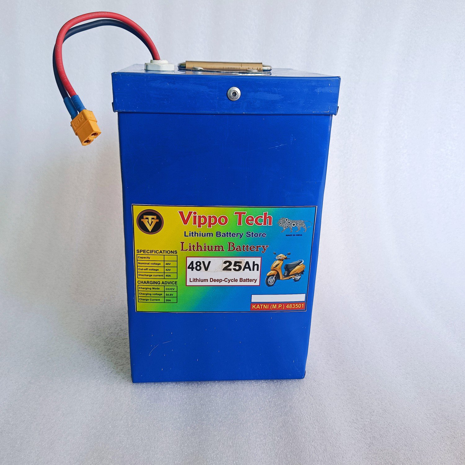 48v 25ah lithium battery