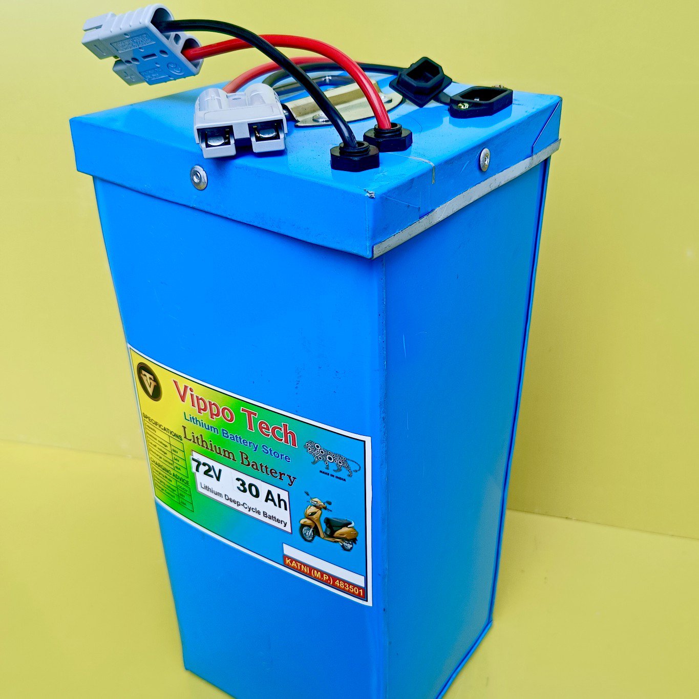 72V 30Ah LITHIUM-ION BATTERY (20s)