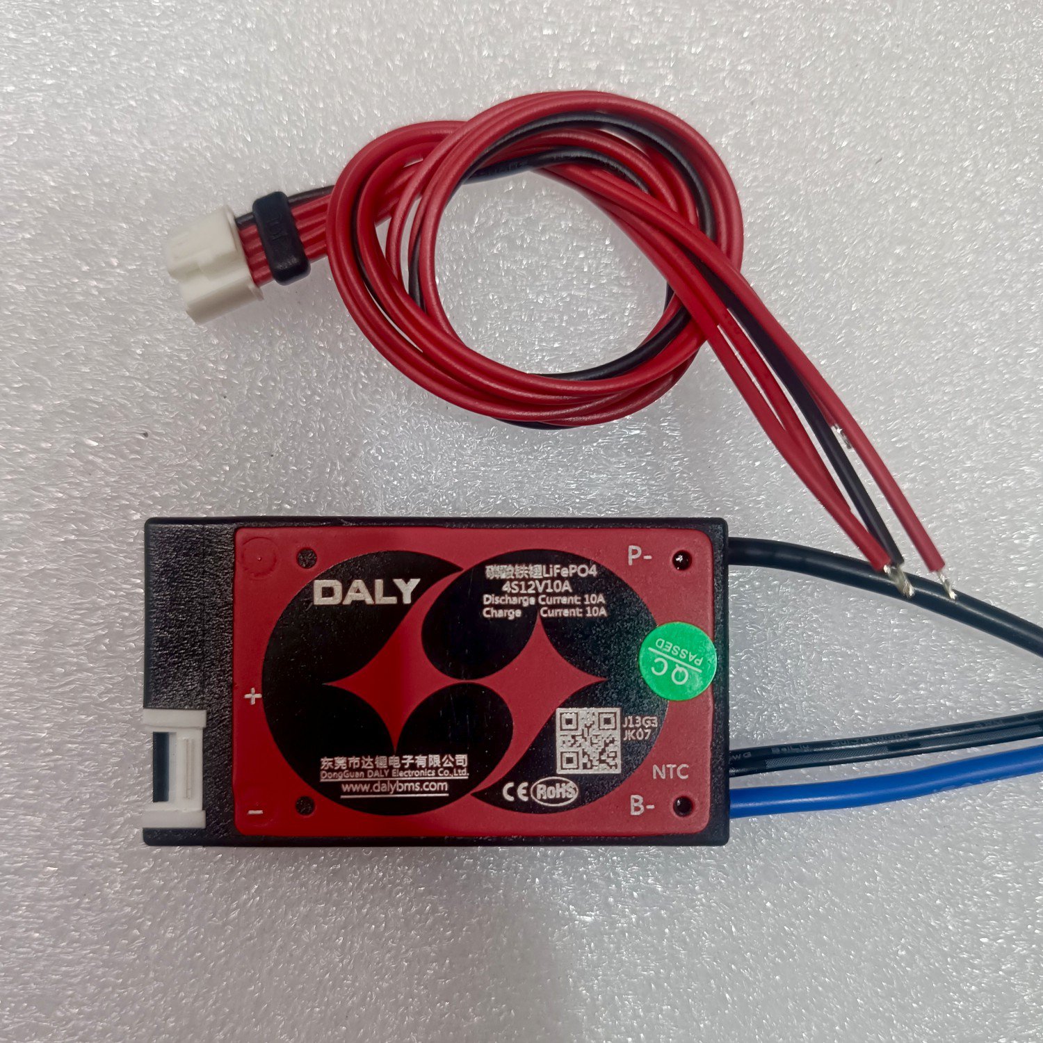 12V 4S 10A Lifepo4 Battery Management System