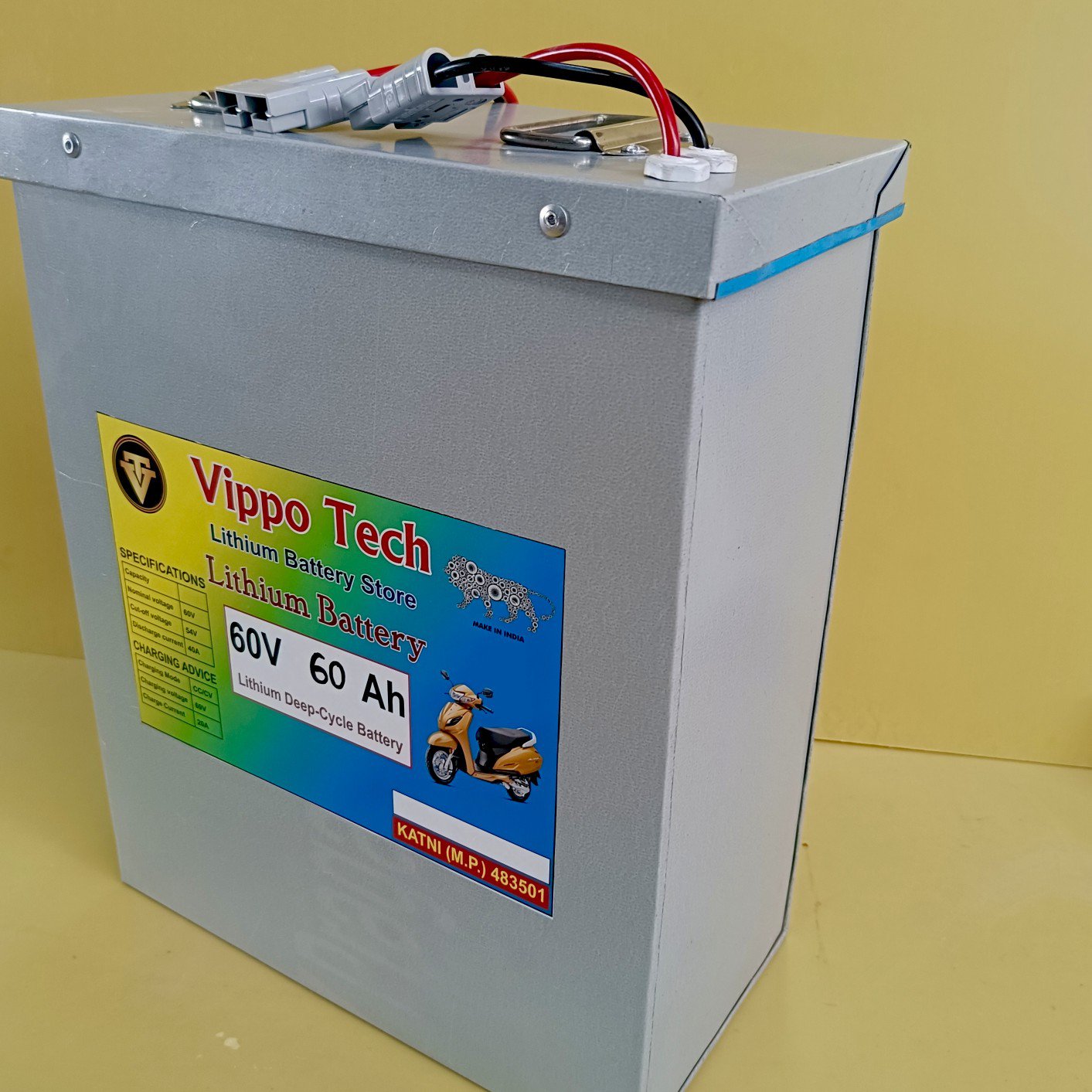 60V 60Ah LIFEPO4 BATTERY