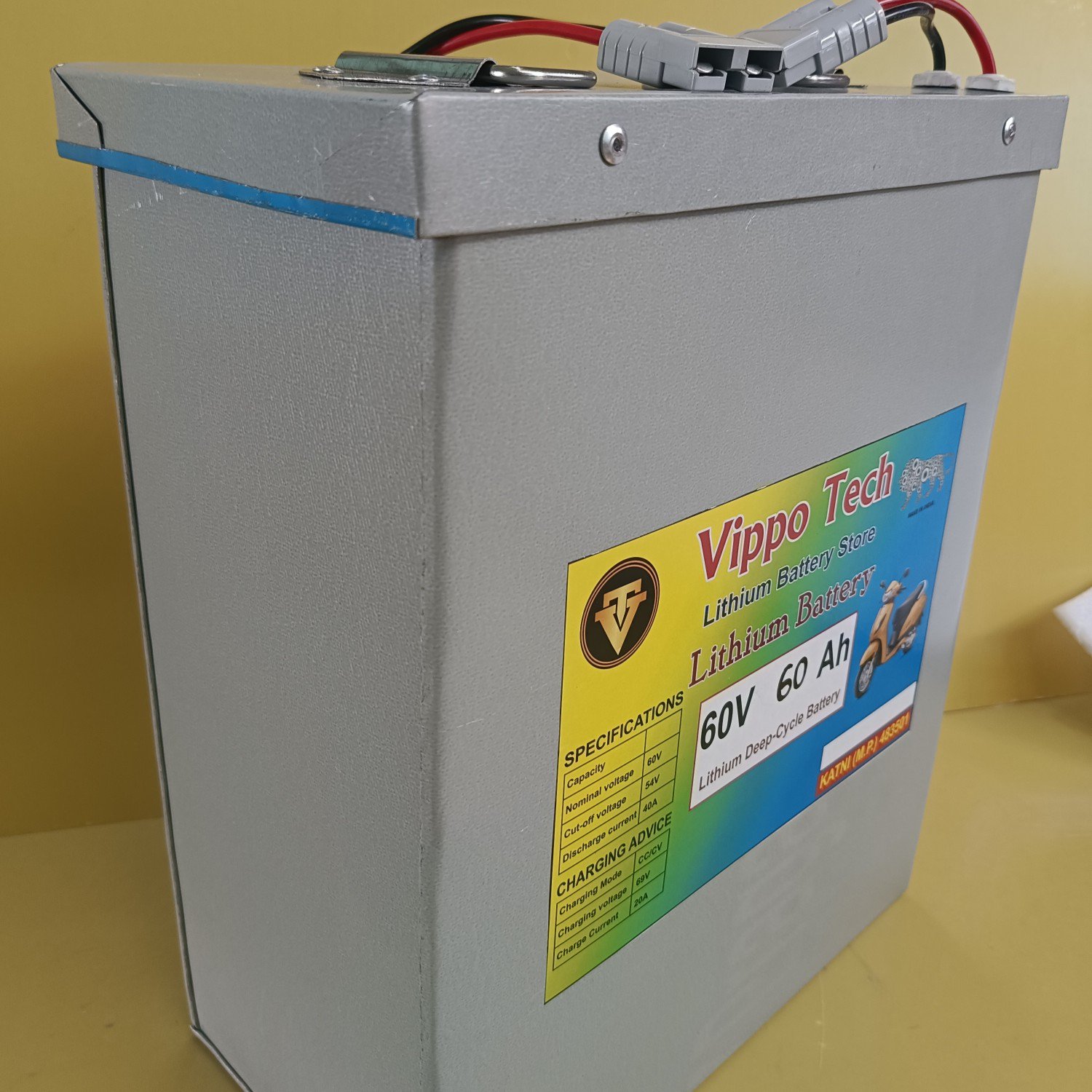 60V 60Ah LIFEPO4 BATTERY